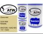 Preview: Chevrolet, Gold Mist Metallic, WA316N / WA216N / 51 / GAO: 500ml Lackdose + 500ml Klarlack + 250ml Härter - Set, von ATW Autoteile West.